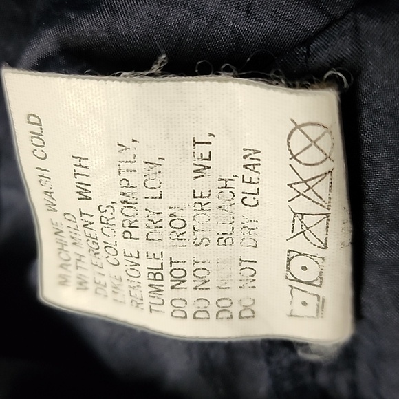 Columbia Mens Lightweight Packable Navy Blue Storm Rain Wind Pants Size Medium - Picture 8 of 10